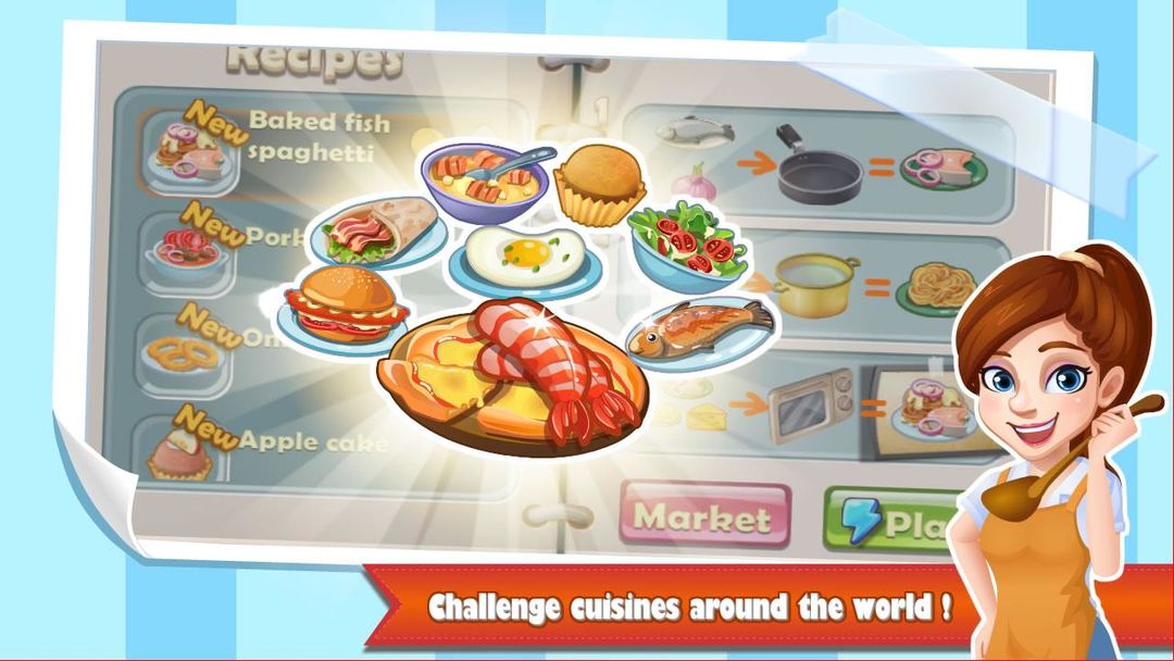 Screenshot of Chef Fever: Crazy Kitchen Rest