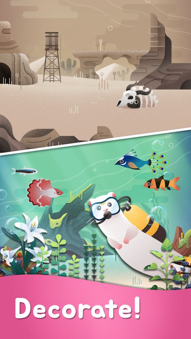 My Little Aquarium - Free Puzz screenshot game