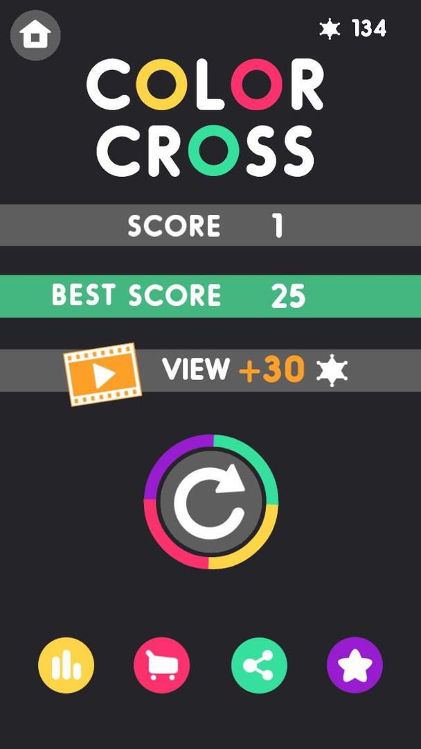 Color Cross - Switch Color 2 screenshot game