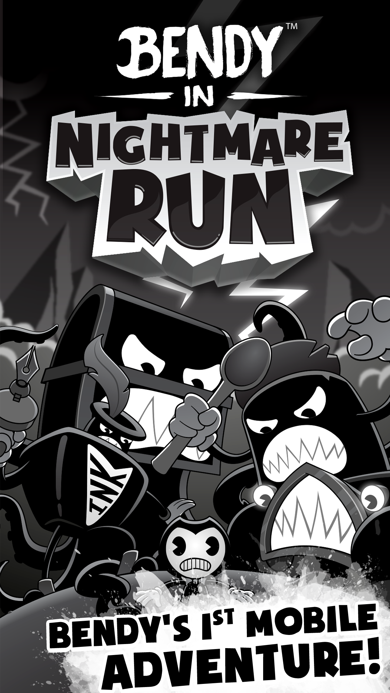 Bendy em Nightmare Run versão móvel andróide iOS apk baixar