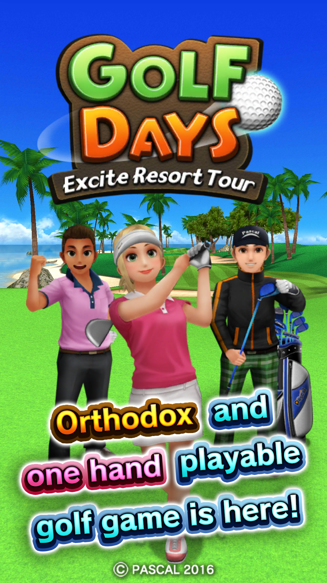 Screenshot 1 of Mga Araw ng Golf: Excite Resort Tour 