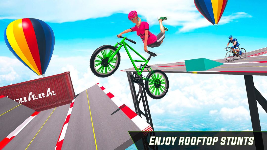 siklus 3d balap: aksi sepeda ekstrim screenshot game