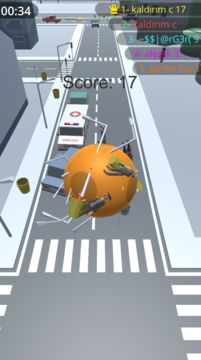 Roll Big Ball Game Screenshot