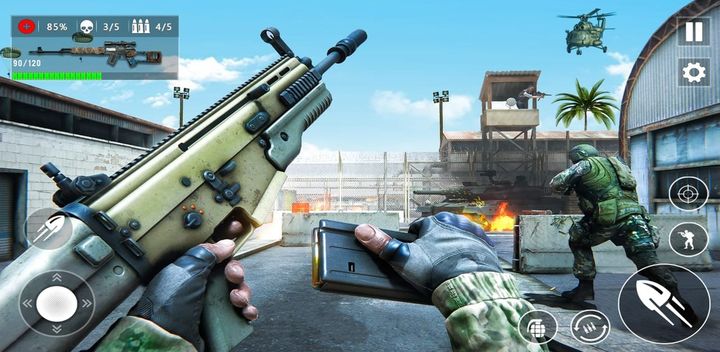 Jogos de armas de tiro de comando 3D versão móvel andróide iOS apk baixar  gratuitamente-TapTap