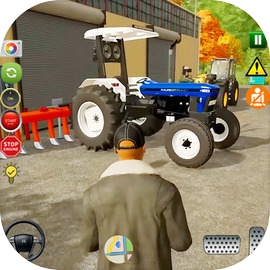 Jogo de simulador de trator agrícola 3D versão móvel andróide iOS apk baixar  gratuitamente-TapTap