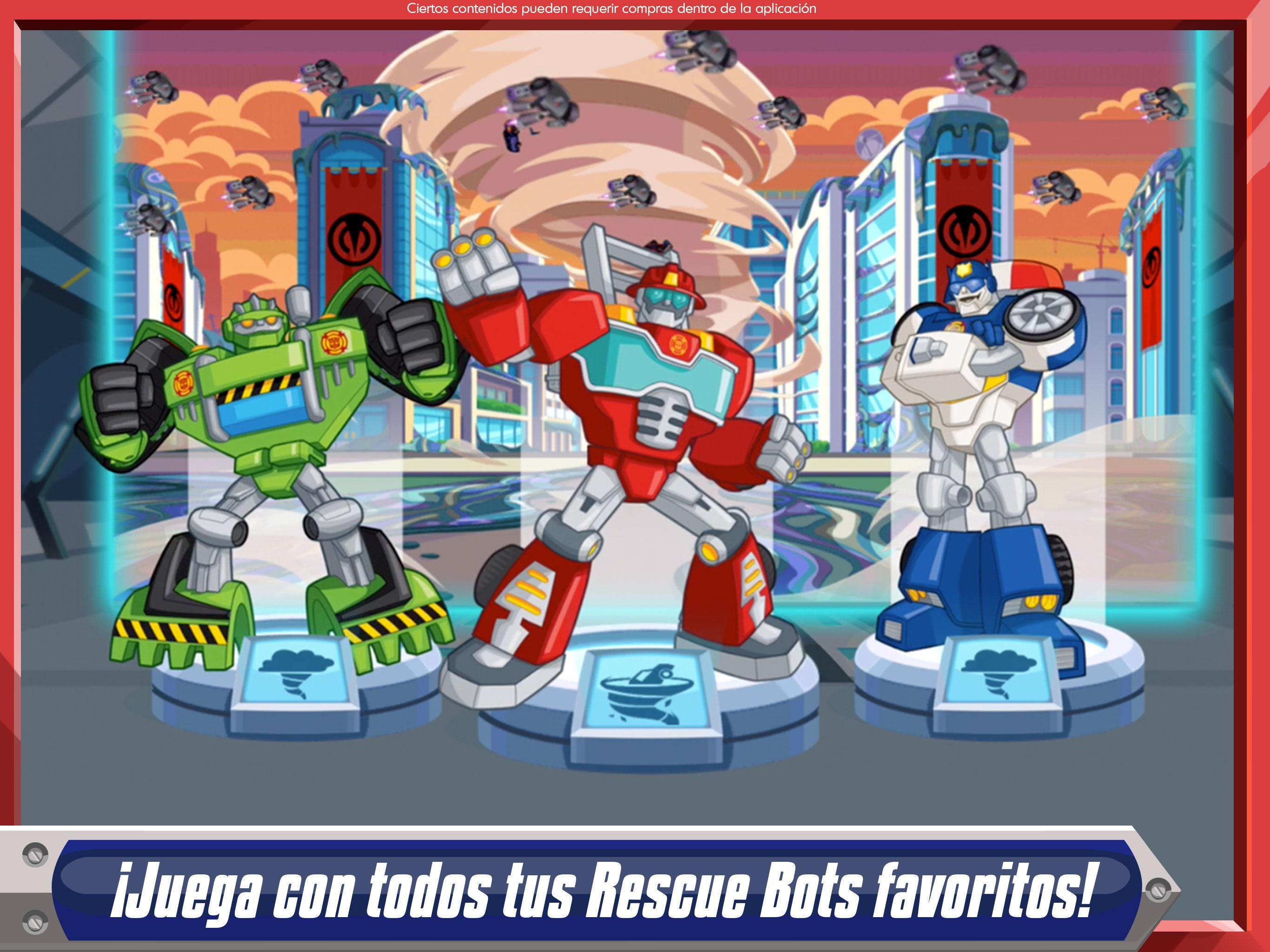Captura de Pantalla del Juego Transformers Rescue Bots: Dash
