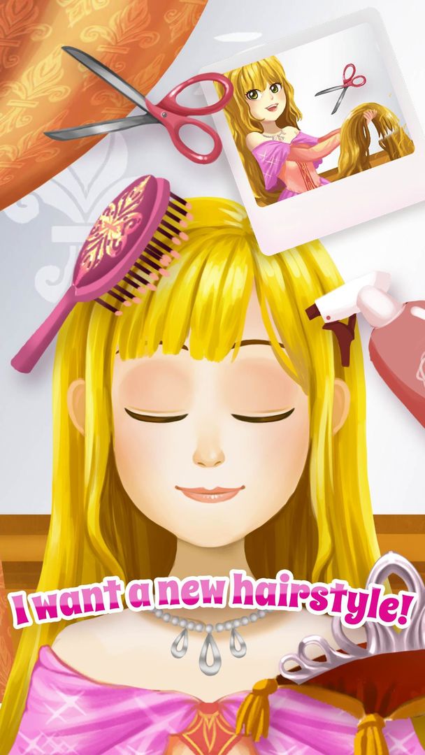 Fairytale Princess - Makeover,  Dress Up & Makeup 게임 스크린 샷