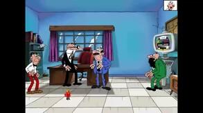 Screenshot of the video of Mortadelo y Filemón: Una aventura de cine - Edición original