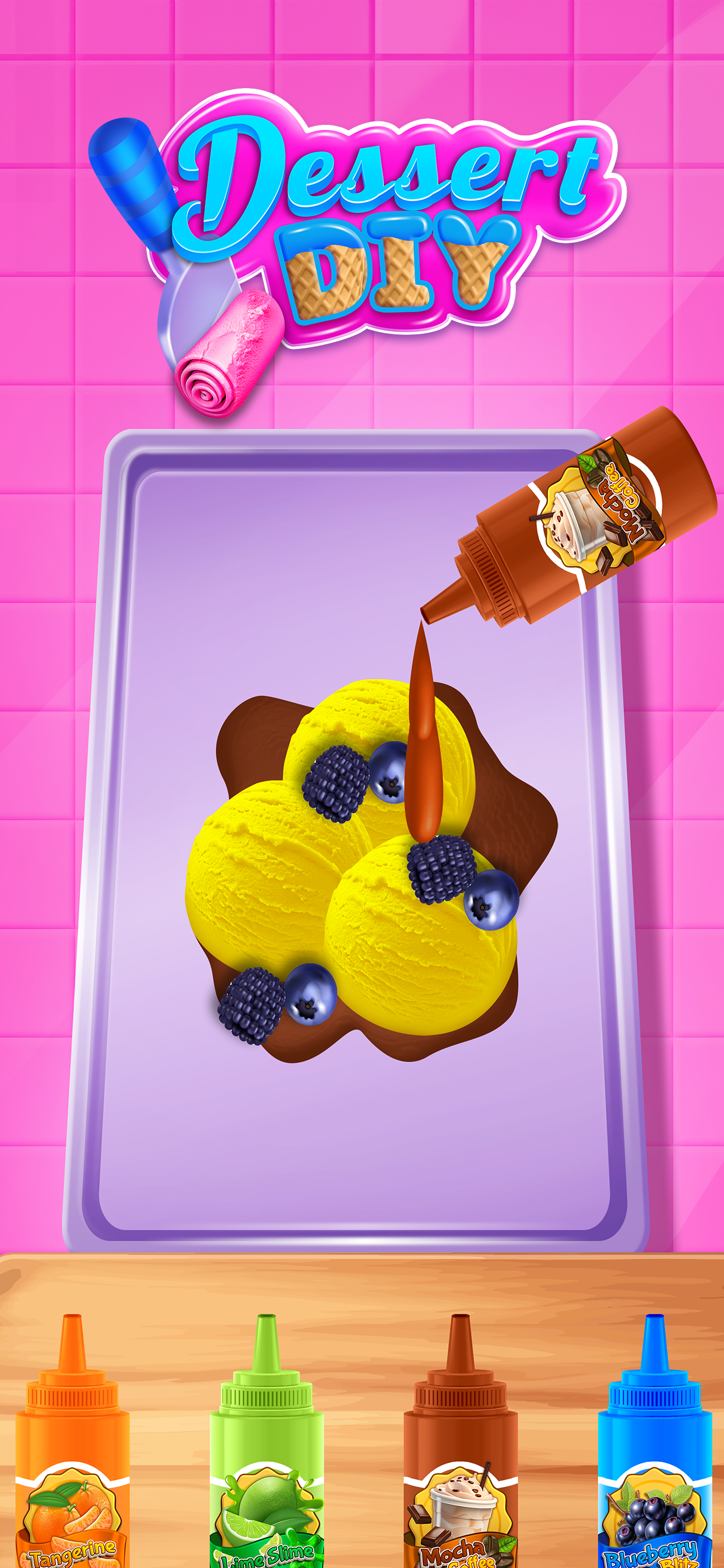 Dessert Maker DIY - Ice Cream ภาพหน้าจอเกม