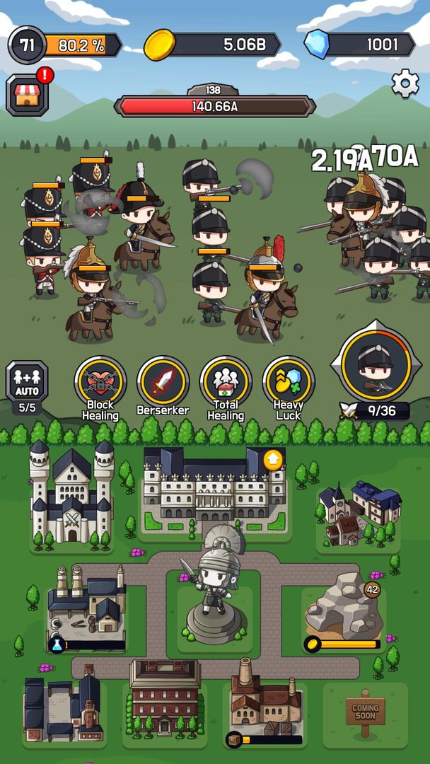 Screenshot of Civilization Army - Merge Game