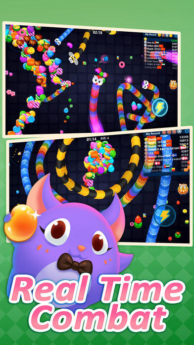 Snake Candy.IO Game Screenshot