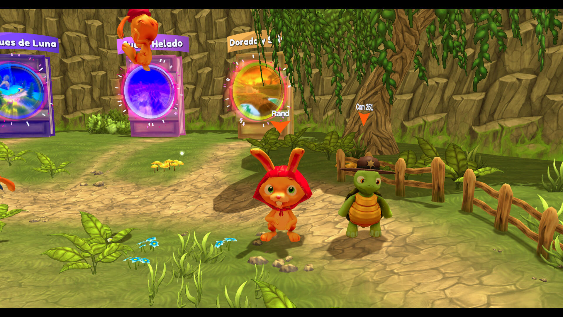 Screenshot of Running Fable