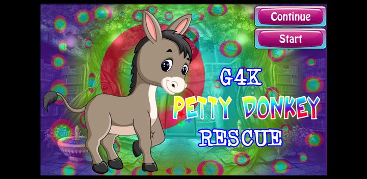 Banner of Best Escape Games 73 Petty Donkey Rescue Game 1.0.2