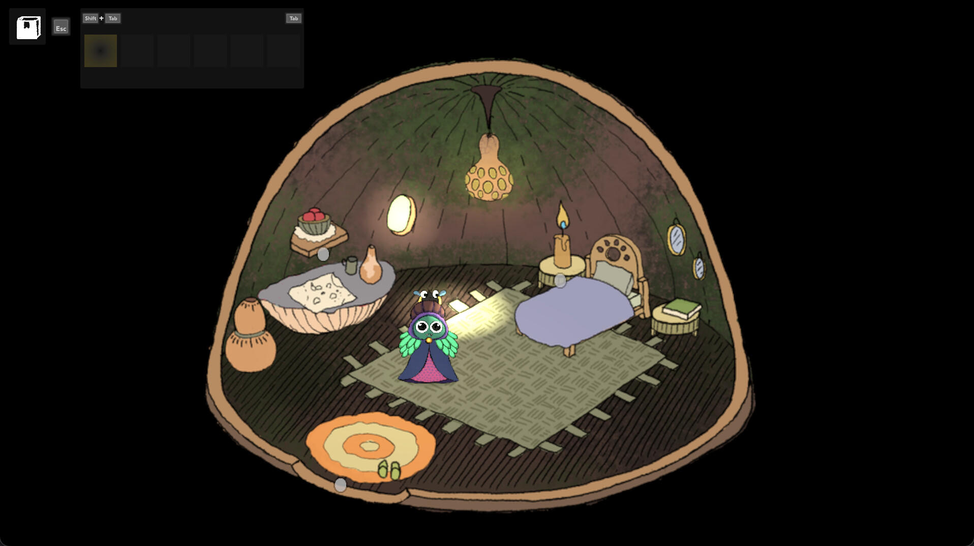 Slumbering Woods Game Screenshot
