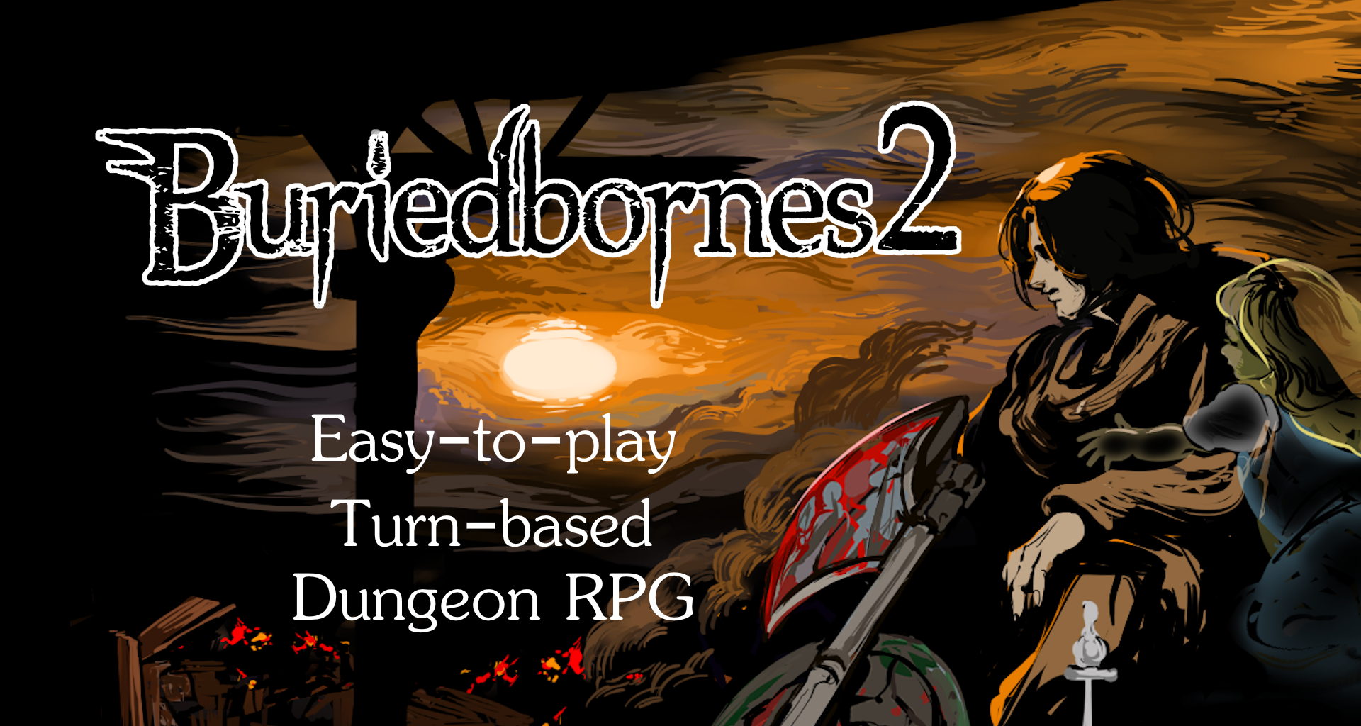 Screenshot of Buriedbornes2 -Dungeon RPG-