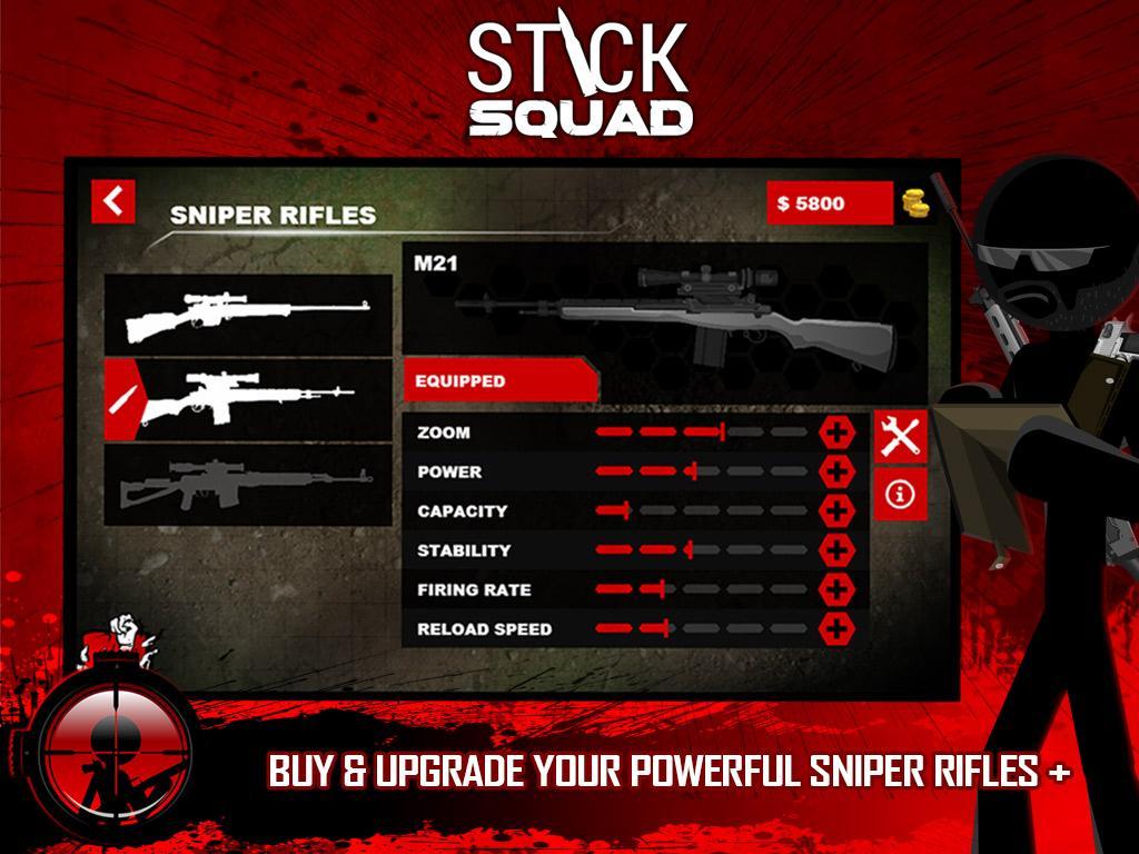Stick Squad - Sniper Contracts ภาพหน้าจอเกม