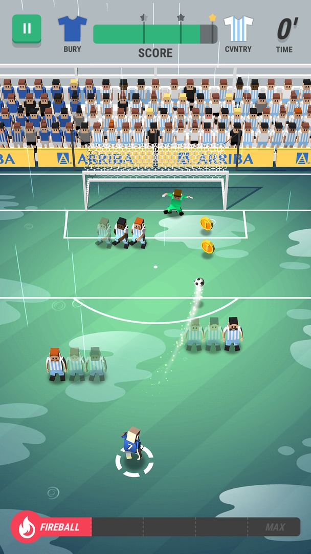 Tiny Striker: Flick Kick Socce screenshot game