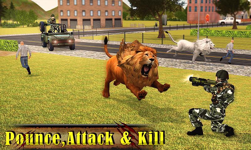 Rage Of Lion ゲームのスクリーンショット