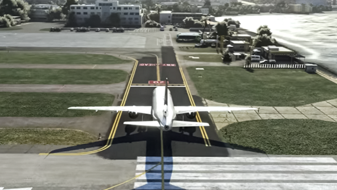 Flight Pilot Airplane Sim Game Game Screenshot