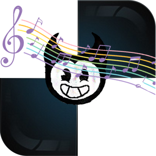 bendy ink piano tiles ゲームのスクリーンショット
