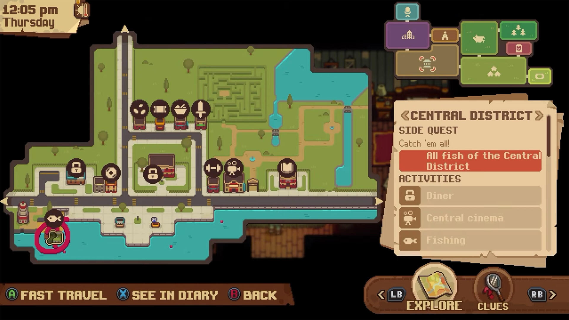 Bloomtown: A Different Story Game Screenshot