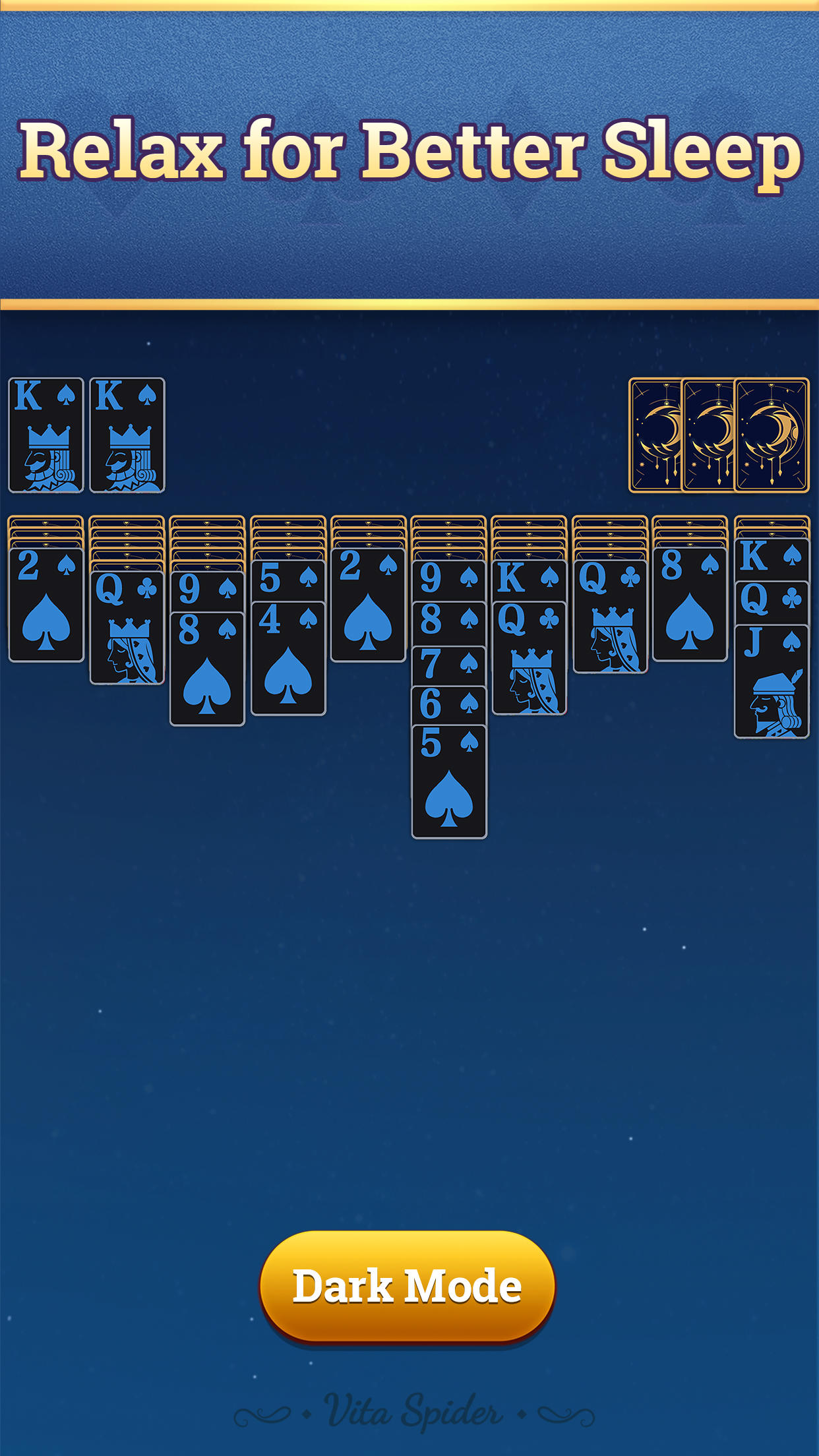 Screenshot of Vita Spider - Big Card Game