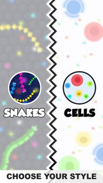 Cuplikan Layar Game Snake Leather.io