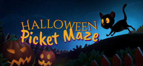 Banner of Halloween Picket Maze 