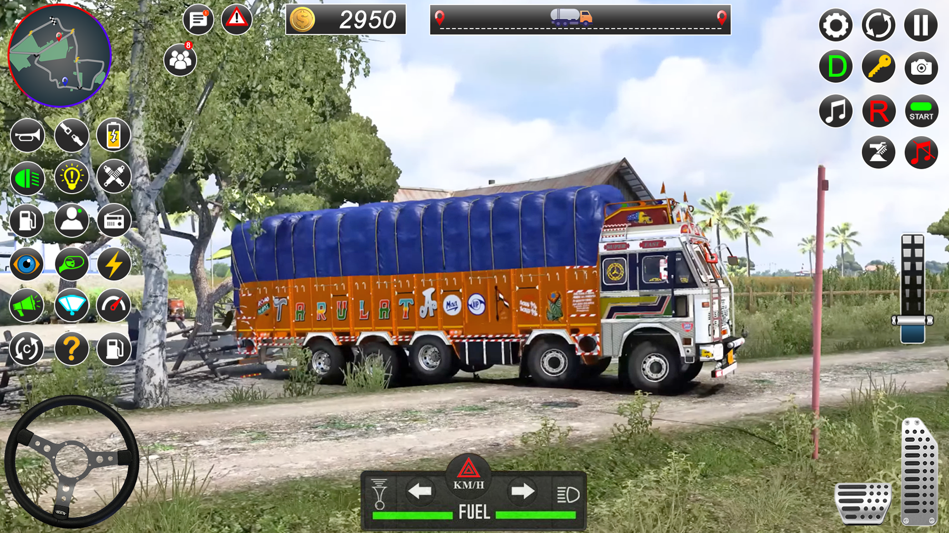 Indian Truck Game Cargo 3D ภาพหน้าจอเกม