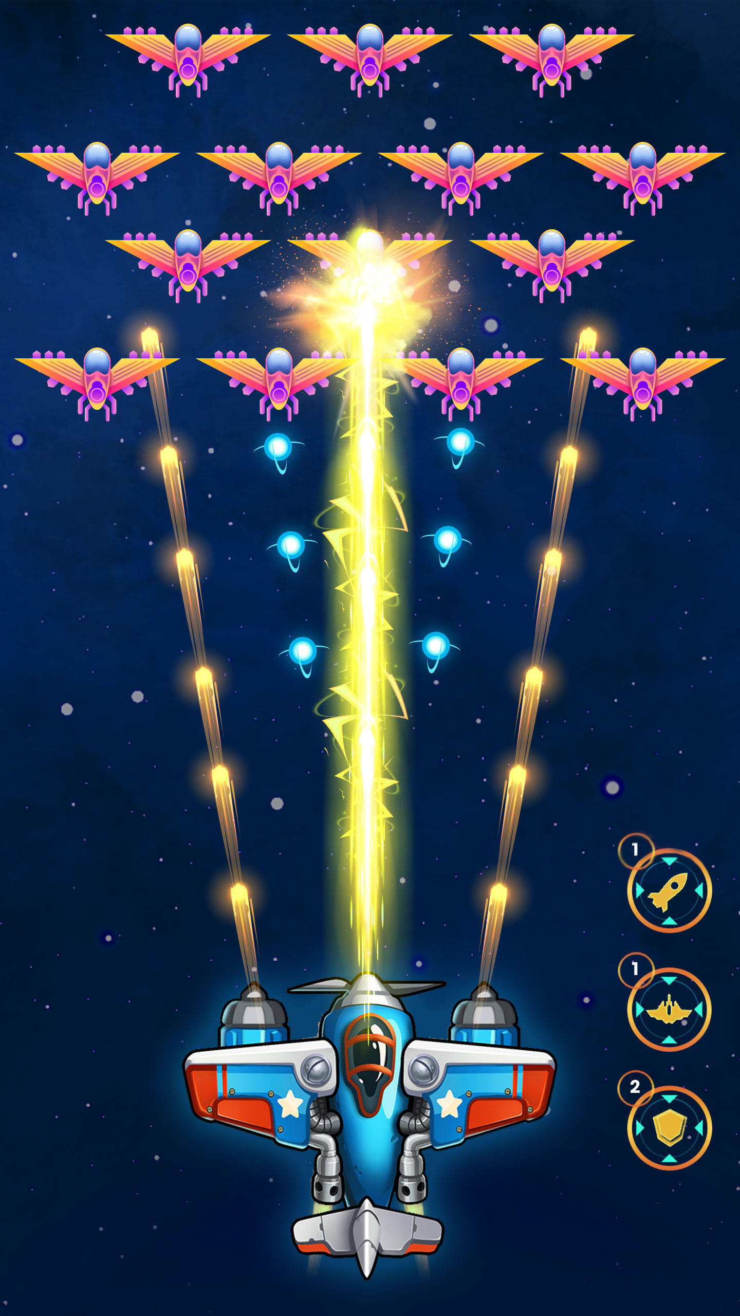 Galaxy Squad War Game Screenshot