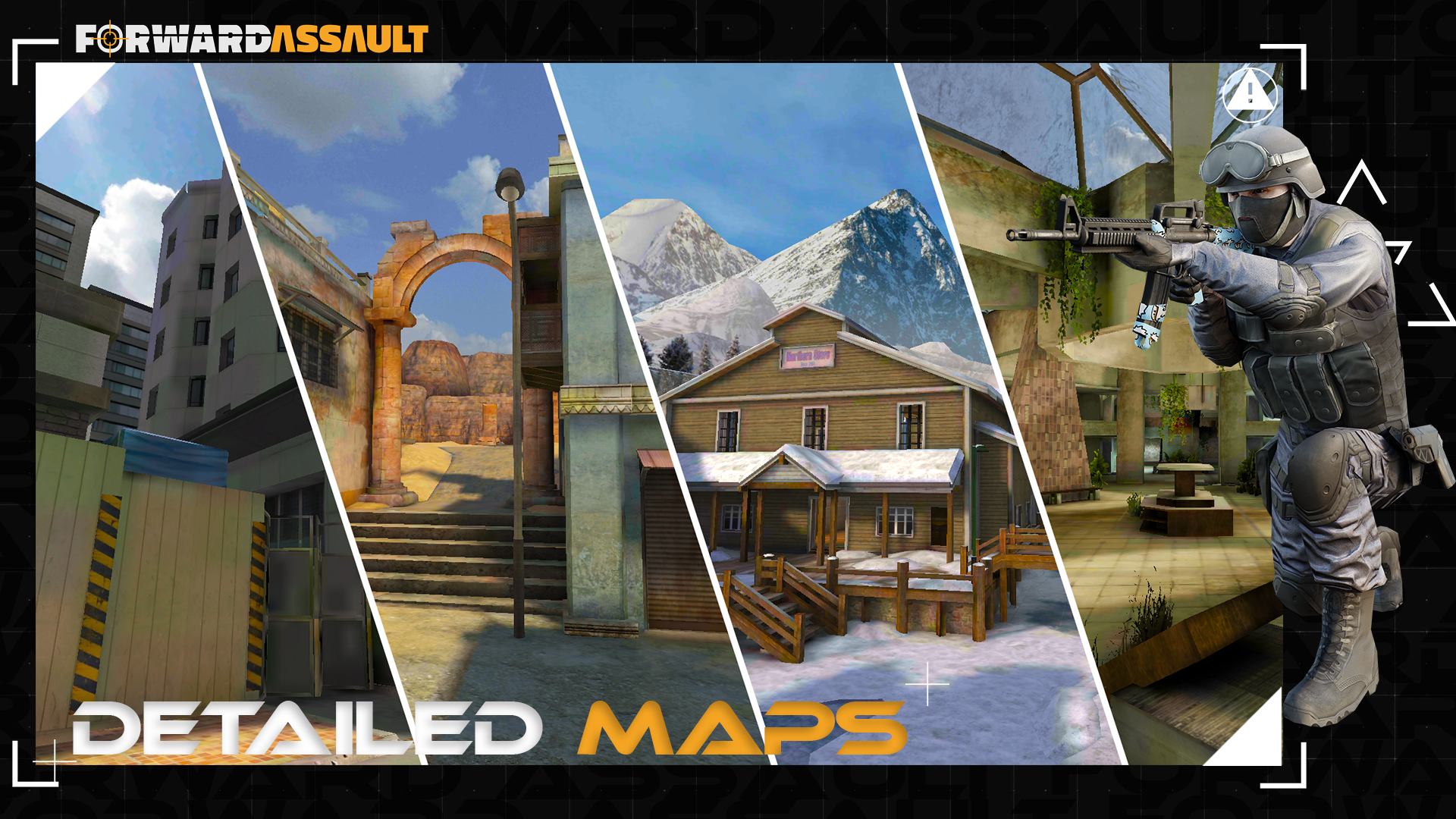 Forward Assault Game Screenshot