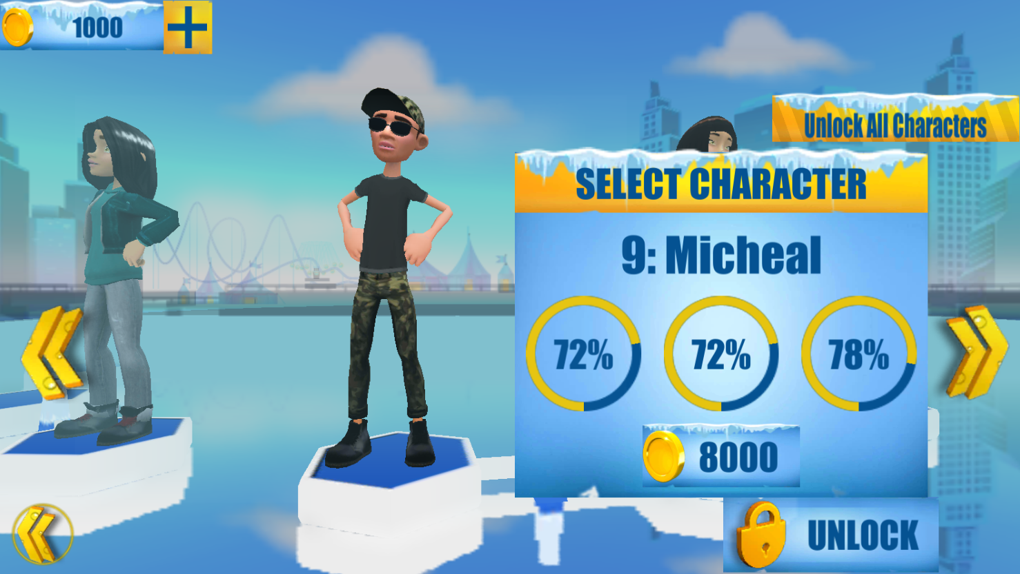 Super Water Stuntman Run 2021 Game Screenshot
