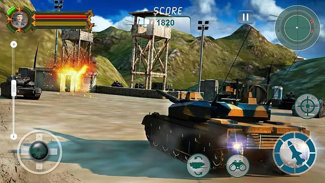 坦克大战 ภาพหน้าจอเกม