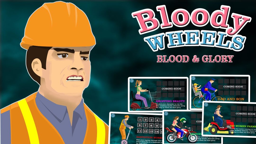 Bloody Wheels 2: Blood and Glory遊戲截圖