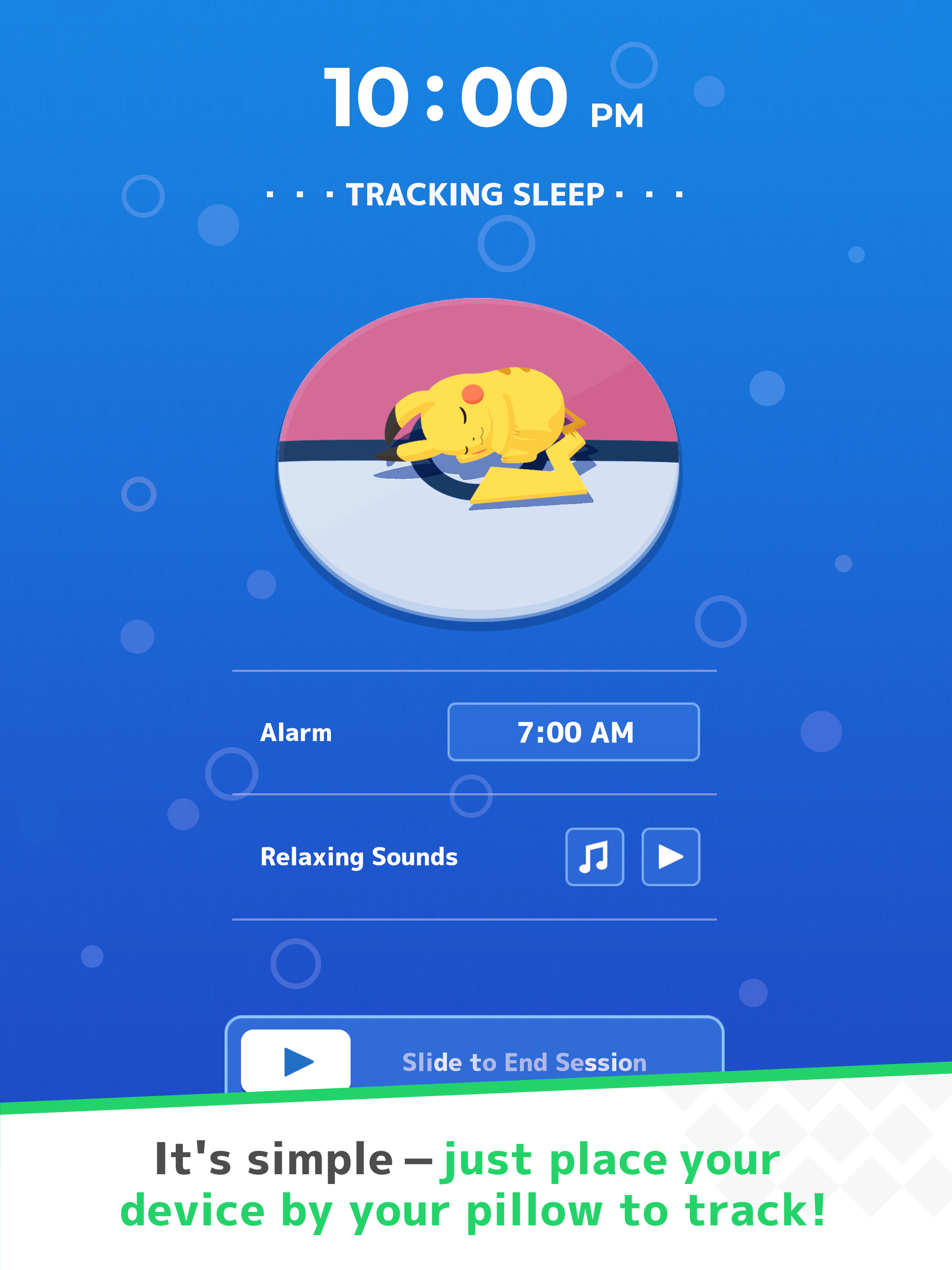 Pokémon Sleep Game Screenshot