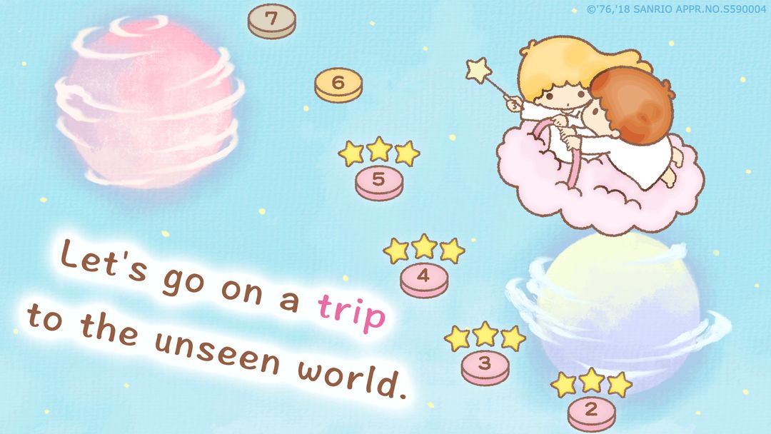 Kiki&Lala's Twinkle Puzzle screenshot game