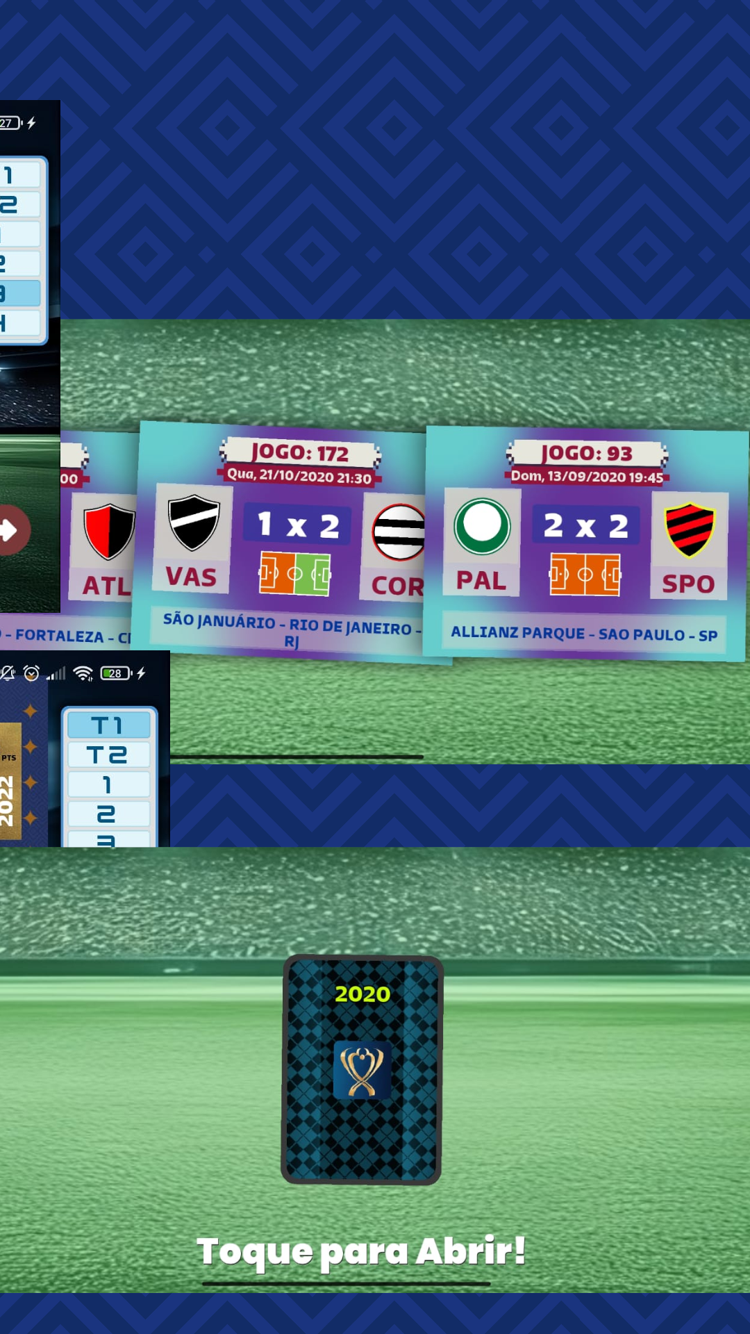 Screenshot of Álbum Histórico do Brasileirão