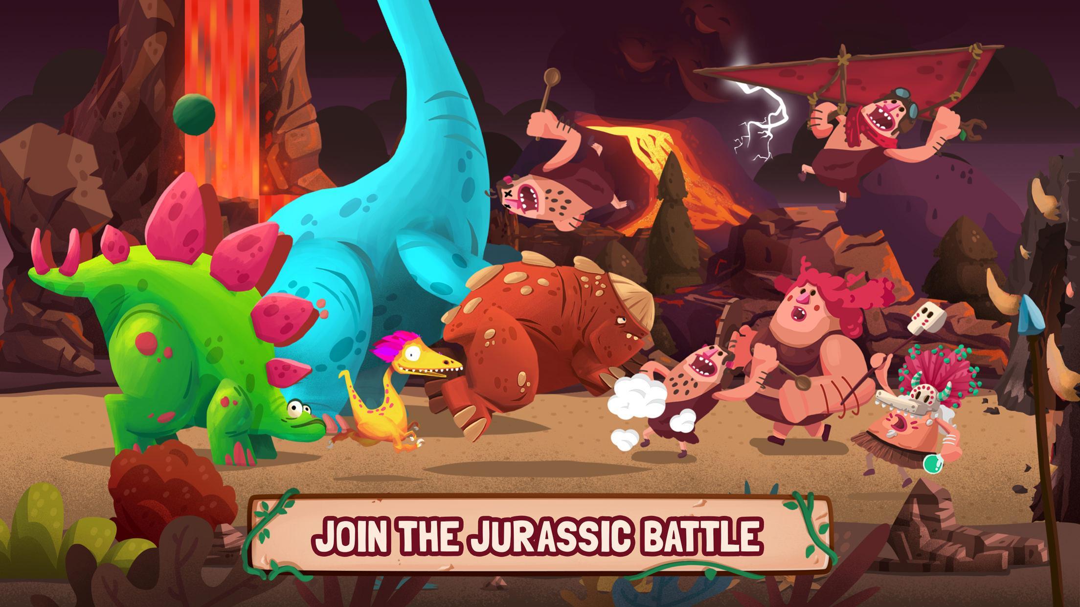 Dino Bash: Dinosaur Battle ภาพหน้าจอเกม