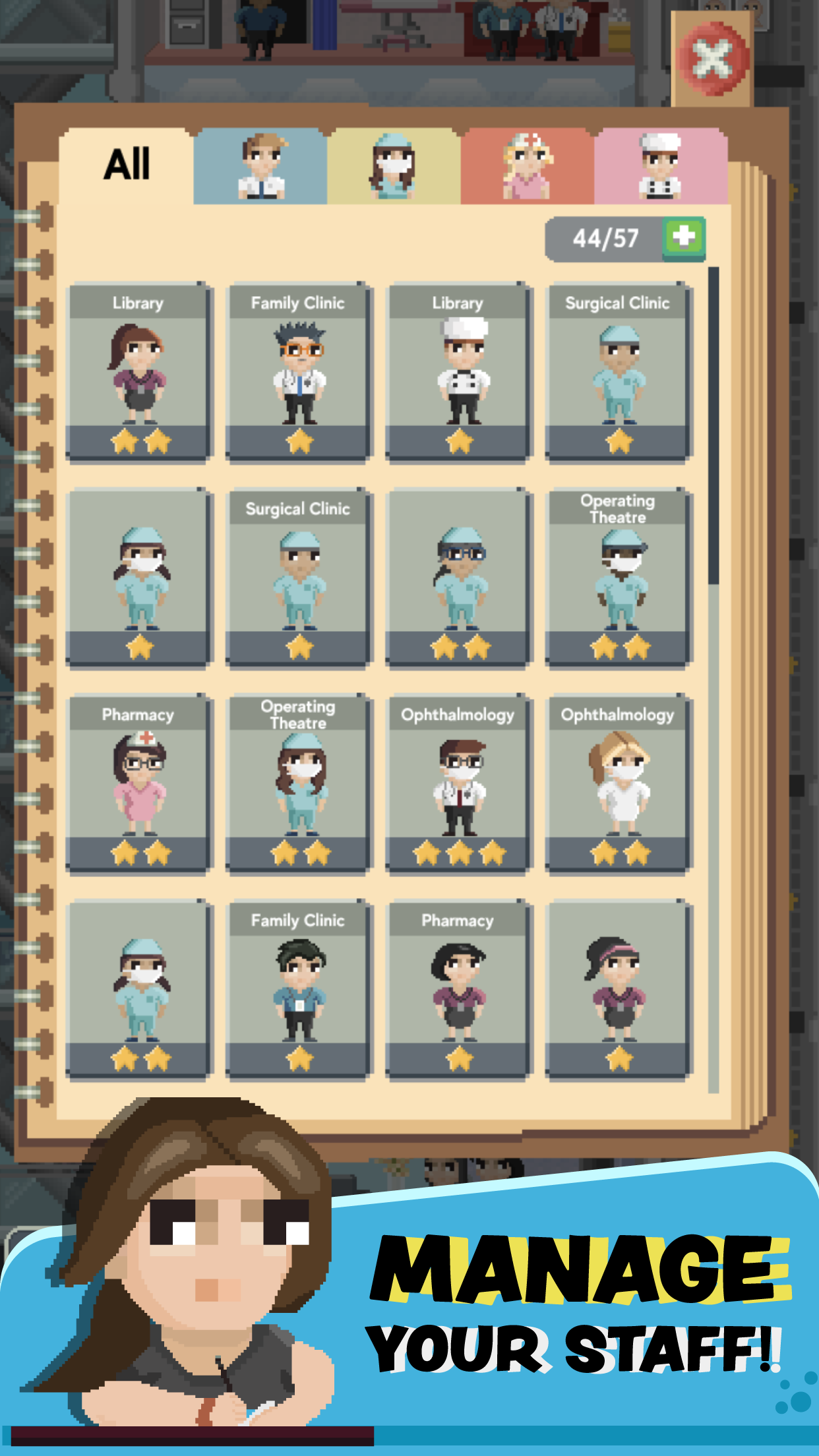 Mini Hospital ゲームのスクリーンショット