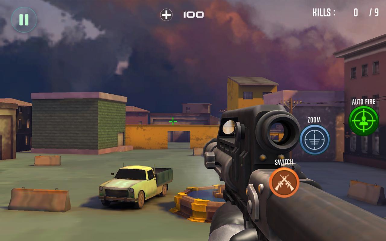 Champions Gun Battle: Shooter 3D ภาพหน้าจอเกม