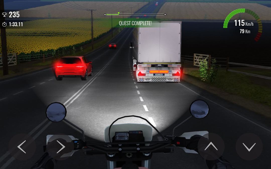 Moto Traffic Race 2 ภาพหน้าจอเกม