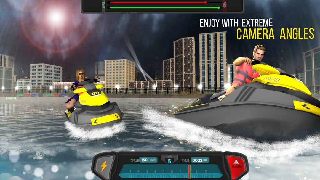 Speed Boat Racing Simulator 3D screenshot game