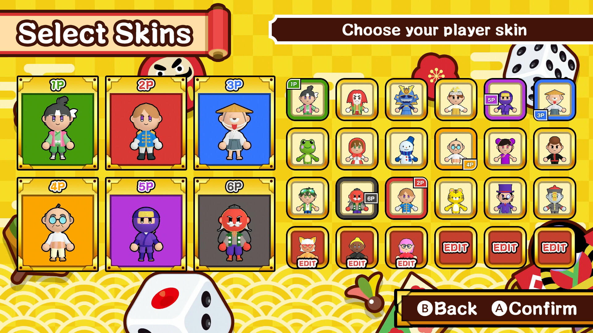 Sugoroku New Year's Party Game Screenshot