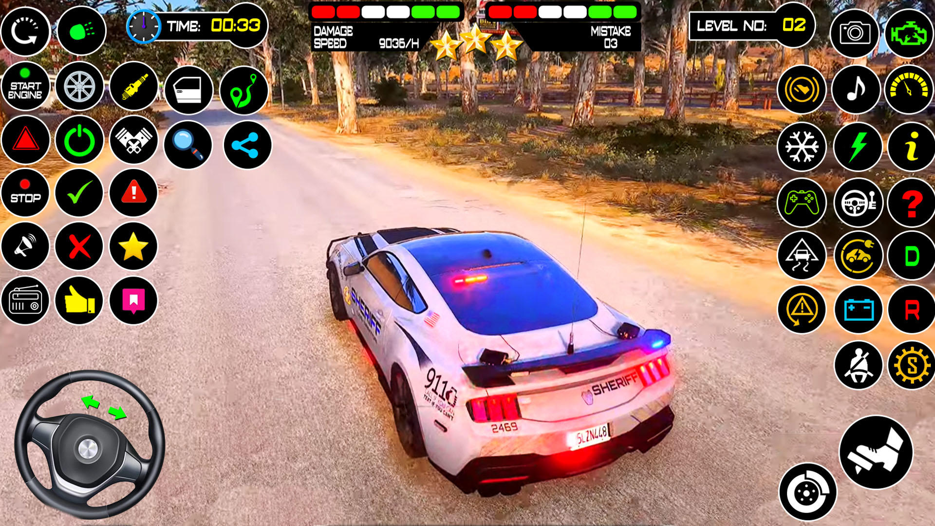 US Police Car Cop Games 2024 screenshot game
