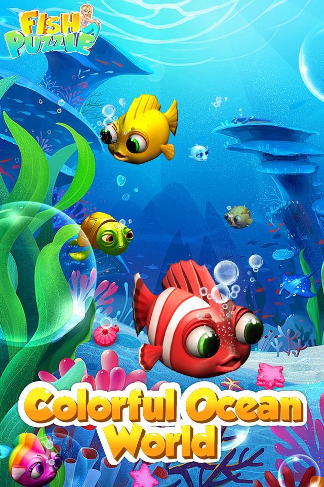 Скриншот игры Fish Puzzle