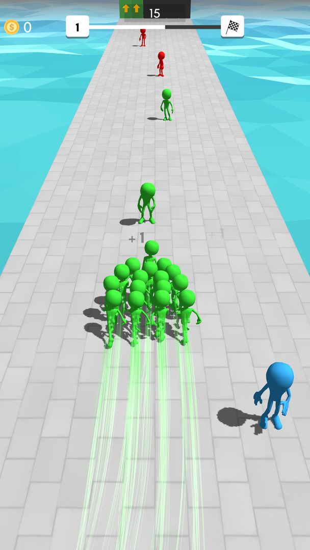 Screenshot of Crowd Runners
