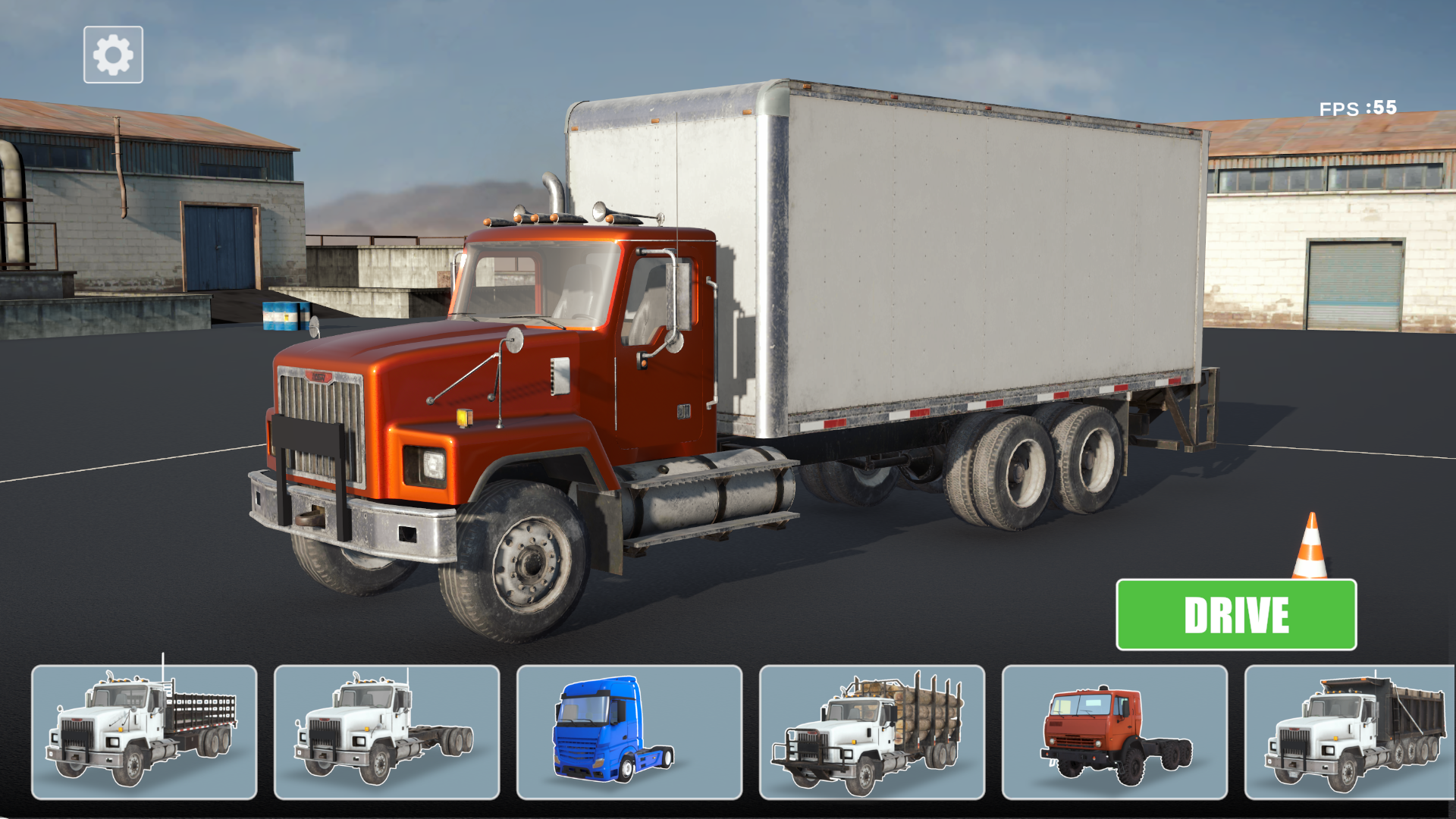 Trucks Drift Simulator Hajwala Game Screenshot
