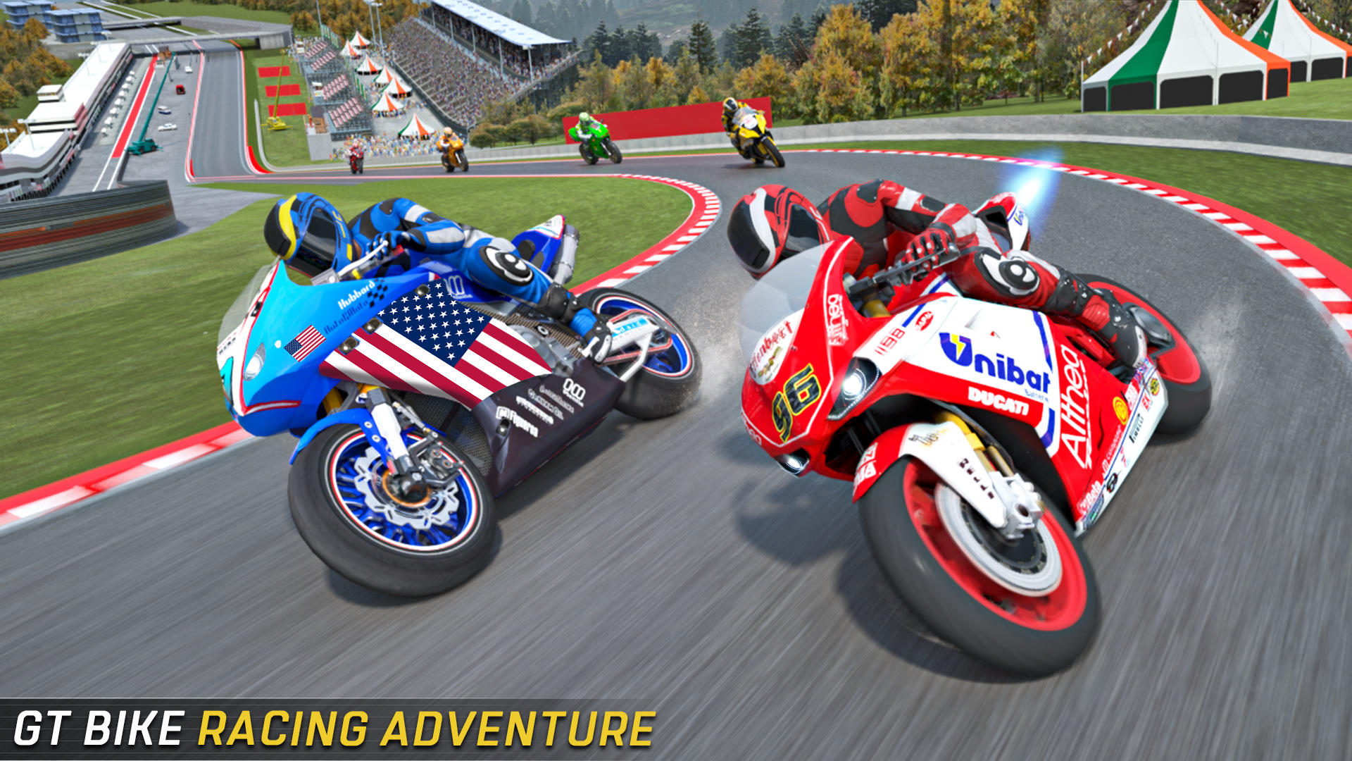 Скриншот игры GT Bike Racing- Moto Bike Game