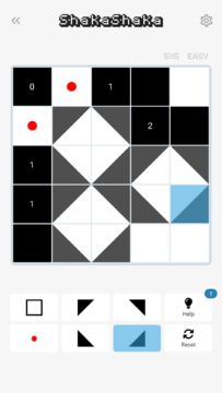 Cuplikan Layar Game ShakaShaka: Logic Puzzle Game