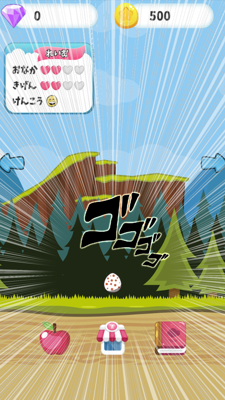 Cuplikan Layar Game ゆっくりたまご〜東方ゆっくりの無料カジュアル育成ゲーム〜